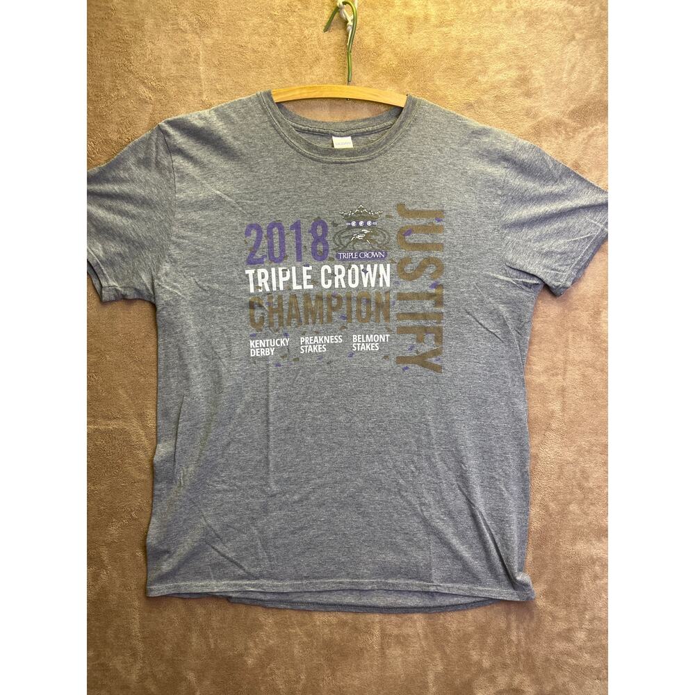 2018 Triple Crown Champion T-Shirt for Racing Fans